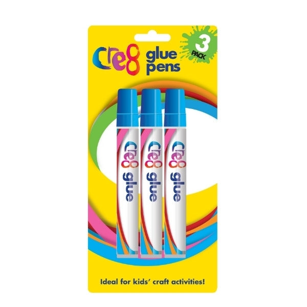Cre8 Glue Pens 3Pk Cre8 Glue Pens 3Pk